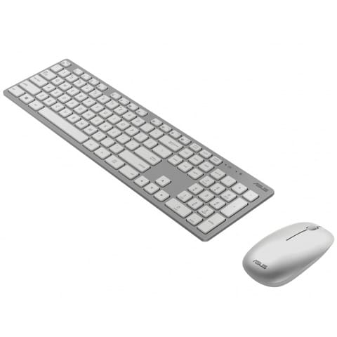 ⁨Asus W5000 | Zestaw klawiatura i mysz | Bezprzewodowy | USA | Biały⁩ w sklepie Wasserman.eu