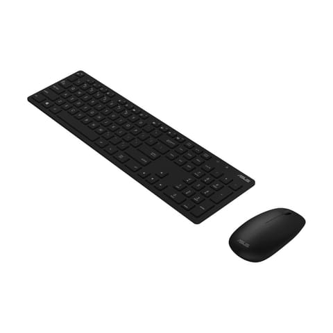 ⁨Asus W5000 | Zestaw klawiatura i mysz | Bezprzewodowy | USA | Czarny⁩ w sklepie Wasserman.eu