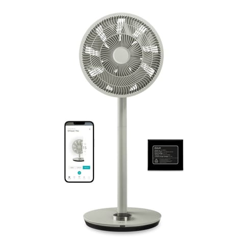⁨Duux | Wentylator z akumulatorem | Whisper Flex Smart | Wentylator stojący | Sage | Średnica 34 cm | Liczba prędkości 26 | Oscyl⁩ w sklepie Wasserman.eu