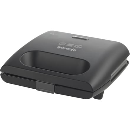 ⁨Gorenje Sandwich maker SM703GCB 700 W Number of plates 3 Number of pastry 2 Black⁩ at Wasserman.eu