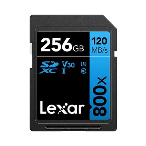 ⁨Lexar Memory Card | Professional 800x PRO | 256 GB | MicroSDXC | Flash memory class UHS-I⁩ at Wasserman.eu