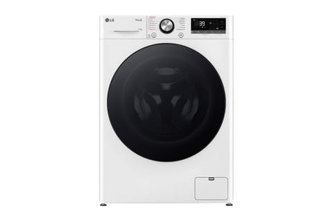 LG | Washing Machine | F4WR711S2W | Energy efficiency class A - 10% | Front loading | Washing capacity 11 kg | 1400 RPM | Depth 55.5 cm | Width 60 cm | Display | LED | Steam function | Direct drive | Wi-Fi | White at Wasserman.eu