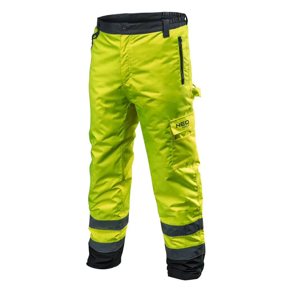 ⁨Warning work pants insulated, yellow, size M⁩ at Wasserman.eu