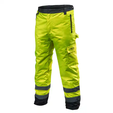 ⁨Warning work pants insulated, yellow, size XXXL⁩ at Wasserman.eu