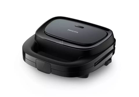 ⁨Opiekacz do kanapek Philips | HD2330/90 | 750 W | Liczba płyt 1 | Czarny⁩ w sklepie Wasserman.eu