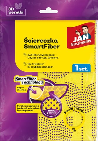 ⁨SAR JAN NZ Ściereczka SmartFiber 1szt⁩ w sklepie Wasserman.eu