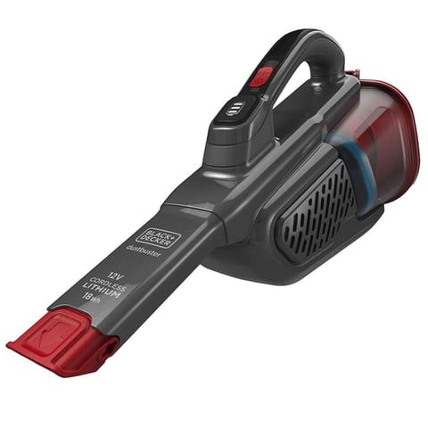 ⁨BLACK & DECKER Vacuum Cleaner | BHHV315B-QW | Cordless operating | Handstick | 12 V | Gray/Red⁩ w sklepie Wasserman.eu
