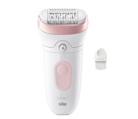 ⁨Braun Silk-épil 7 7-000 Pink, White⁩ at Wasserman.eu