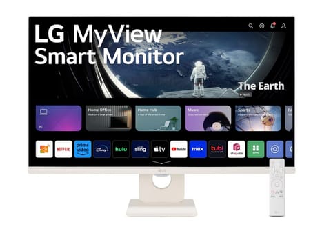 ⁨LG | 27SR50F-W | 27 " | IPS | FHD | 16:9 | 60 Hz | 14 ms | 1920 x 1080 pikseli | 200 cd/m² | Porty HDMI w ilości 2 | Biały⁩ w sklepie Wasserman.eu