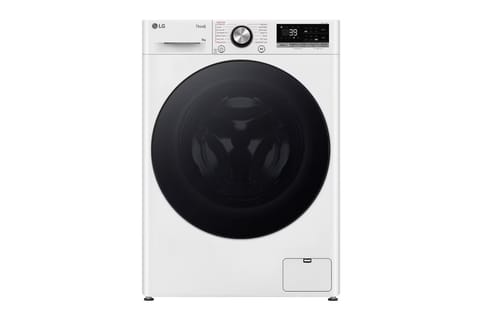 ⁨LG | Washing machine | F2WR709S2W | Energy efficiency class A-10% | Front loading | Washing capacity 9 kg | 1200 RPM | Depth 47.5 cm | Width 60 cm | LED | Steam function | Direct drive | Wi-Fi | White⁩ at Wasserman.eu