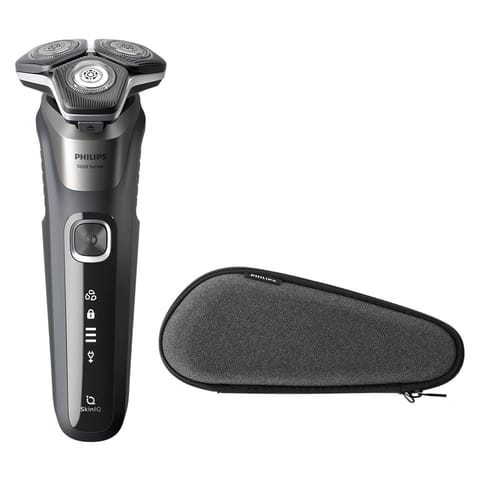 ⁨Philips | Shaver | S5887/30 | Operating time (max) 60 min | Wet & Dry | Lithium Ion | Charcoal Gray⁩ w sklepie Wasserman.eu