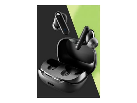 ⁨Słuchawki douszne True Wireless Skullcandy SMOKIN BUDS z mikrofonem, Bluetooth, kolor czarny⁩ w sklepie Wasserman.eu