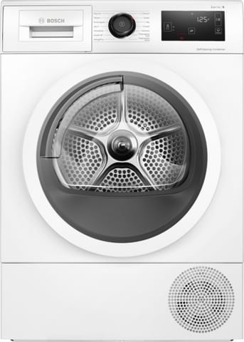 ⁨Suszarka Bosch z pompą ciepła | WTU876IHSN | Klasa efektywności energetycznej A++ | Ładowana od przodu | 9 kg | LED | Głębokość⁩ w sklepie Wasserman.eu