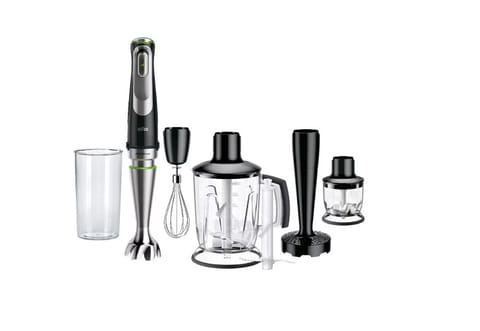 Braun | Hand Blender | MQ9147X MultiQuick 9 | Hand Blender | 1200 W | Number of speeds Variable speed | Black/Stainless Steel w sklepie Wasserman.eu