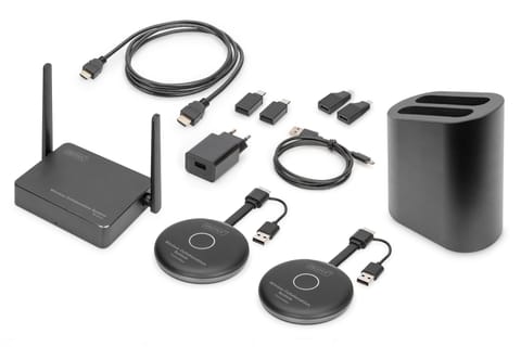 ⁨Click and Present Pro - Wireless Collaboration System | DS-55317 | 802.11ac | 10/100 Mbit/s | Porty Ethernet LAN (RJ-45) 1 | Obs⁩ w sklepie Wasserman.eu