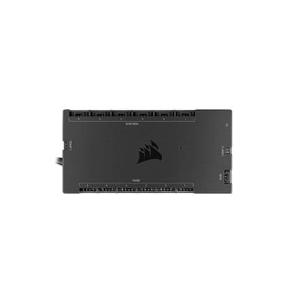 ⁨Corsair iCUE COMMANDER CORE XT - Inteligentny Kontroler Oświetlenia RGB i Prędkości Wentylatorów - Czarny⁩ w sklepie Wasserman.eu