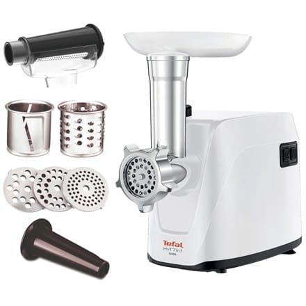 ⁨Tefal NE114130 mincer 1600 W White⁩ at Wasserman.eu