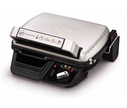 ⁨TEFAL SuperGrill Standard GC450B32 Contact 2000 W Stainless steel⁩ w sklepie Wasserman.eu