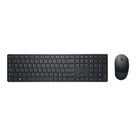 Dell KM5221W Pro | Zestaw klawiatura i mysz | Bezprzewodowe | Ukraiński | Czarny | 2,4 GHz w sklepie Wasserman.eu
