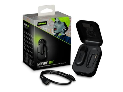 ⁨Shure MV-TWO-KIT-Z6 wireless microphone receiver Camera mount⁩ at Wasserman.eu