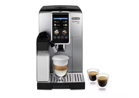 Delonghi | Ekspres do kawy | Dinamica Plus ECAM380.85.SB | Ciśnienie pompy 15 bar | Wbudowany spieniacz do mleka | Automatyczny w sklepie Wasserman.eu