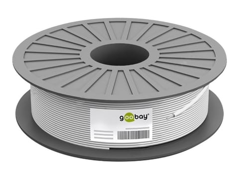 ⁨Goobay CAT 6 network cable, U/UTP, 100 m, Black⁩ w sklepie Wasserman.eu