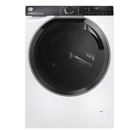 ⁨Hoover | Washing Machine | H7W449AMBC-S | Energy efficiency class A | Front loading | Washing capacity 9 kg | 1400 RPM | Depth 51 cm | Width 60 cm | LED | Steam function | Wi-Fi | White⁩ at Wasserman.eu