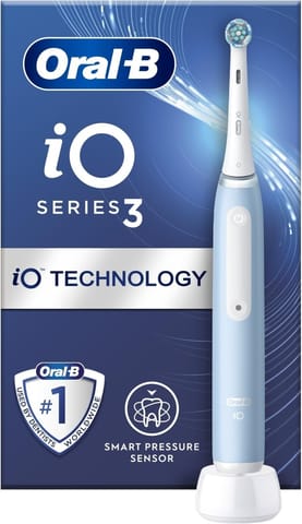 ⁨Oral-B IOSERIES3ICE electric toothbrush Adult Rotating-oscillating toothbrush Blue⁩ at Wasserman.eu