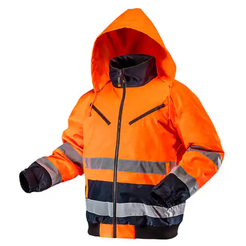 ⁨Insulated work jacket, orange, size S⁩ at Wasserman.eu