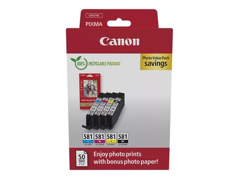 ⁨Canon 2106C006 ink cartridge 4 pc(s) Original Black, Cyan, Magenta, Yellow⁩ at Wasserman.eu