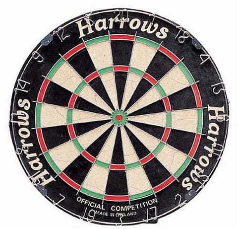 ⁨Dartboard HARROWS OFFICIAL COMPETITION BRISTLE EA326 RoundWire | SKO⁩ w sklepie Wasserman.eu