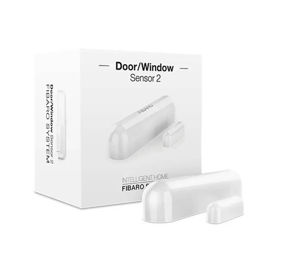 ⁨Fibaro FGDW-002-1 ZW5 door/window sensor Wireless White⁩ at Wasserman.eu