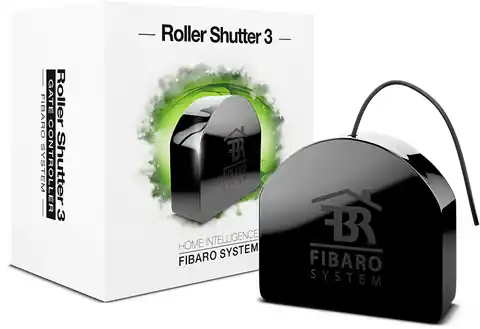 ⁨Fibaro FGR-223 blind/shutter accessory Shutter control Black⁩ at Wasserman.eu