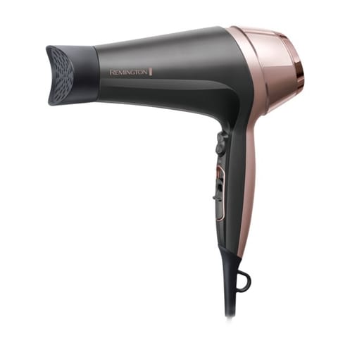 ⁨Remington D5706 hair dryer 2200 W Black, Pink gold⁩ at Wasserman.eu