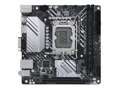 ⁨Asus | PRIME H610I-PLUS D4-CSM | Rodzina procesorów Intel | Gniazdo procesora LGA1700 | DDR4 DIMM | Gniazda pamięci 2 | Obsługiw⁩ w sklepie Wasserman.eu