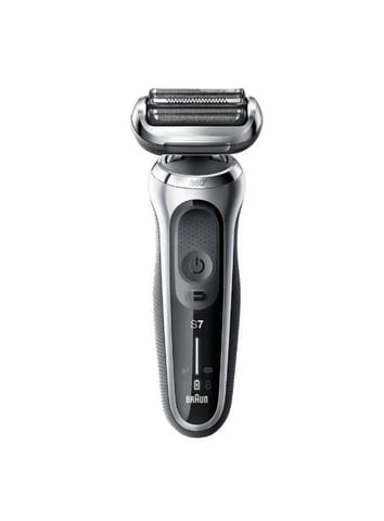 ⁨Braun | Golarka | 71-S7200cc | Czas pracy (maks.) 50 min | Na mokro i sucho | Srebrny/czarny⁩ w sklepie Wasserman.eu