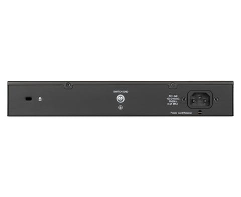 ⁨D-Link DGS-1100-24V2 network switch Managed L2 Gigabit Ethernet (10/100/1000) 1U Black⁩ at Wasserman.eu