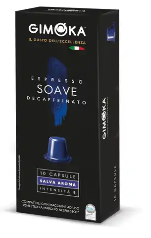 ⁨Coffee in capsules decaf Gimoka Soave Nespresso 10 pc(s)⁩ at Wasserman.eu