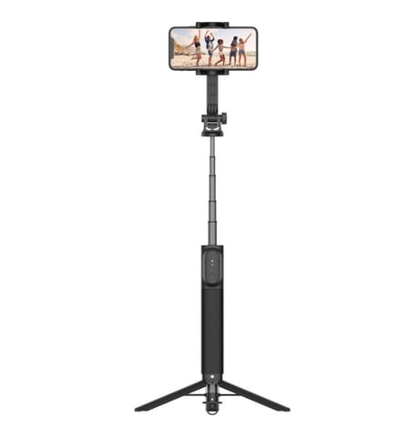 ⁨Fixed | Selfie stick with tripod and wireless trigger | Snap XL | Bluetooth | Black | 113 cm | Aluminum alloy | 280 g⁩ at Wasserman.eu
