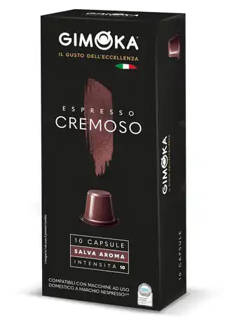 ⁨Coffee in capsules Gimoka Cremoso Nespresso 10 pc(s)⁩ at Wasserman.eu