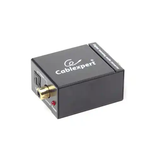 ⁨Gembird DSC-OPT-RCA-001 audio converter Black⁩ at Wasserman.eu