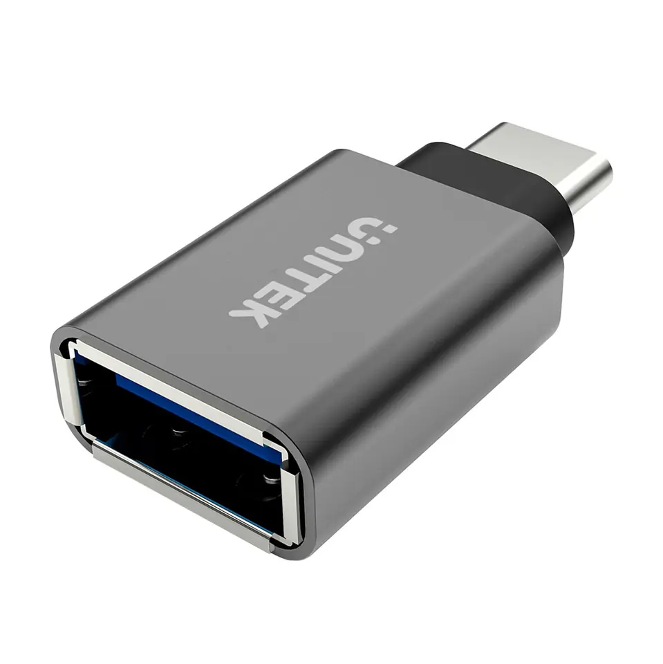 ⁨UNITEK ADAPTER USB TYPC DO USB (F) ALU, Y-A025CGY⁩ w sklepie Wasserman.eu