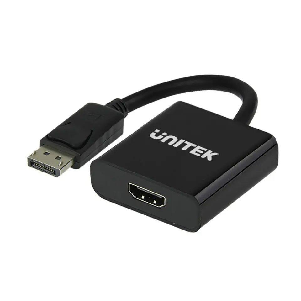 ⁨UNITEK ADAPTER DISPLAYPORT TO HDMI, Y-5118DA⁩ w sklepie Wasserman.eu