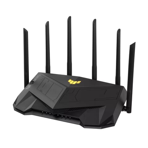 Bezprzewodowy router do gier Wifi 6 Dual Band | TUF-AX6000 | 802.11ax | 1148+4804 Mbit/s | 10/100/1000 Mbit/s | Porty Ethernet L w sklepie Wasserman.eu