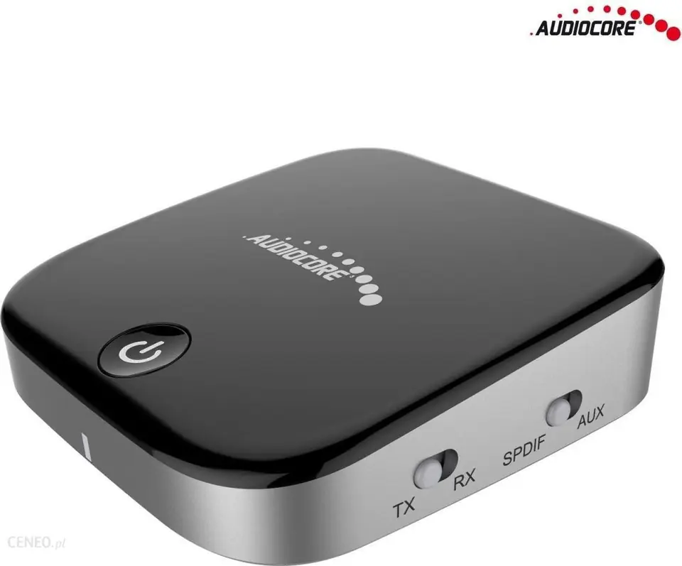 ⁨Adapter AUDIOCORE AC830 (Jack - Micro USB ; black-silver color)⁩ at Wasserman.eu