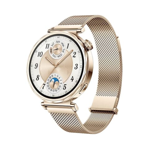 Huawei WATCH GT 5 41 mm | Smartwatch | GPS (satelitarny) | AMOLED | 1,32 cala | Złoty w sklepie Wasserman.eu