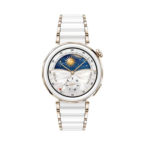 Huawei WATCH GT 5 Pro 42 mm Jana-B29C | Smartwatch | GPS (satelitarny) | AMOLED | 1,32 cala | Ceramiczny biały w sklepie Wasserman.eu