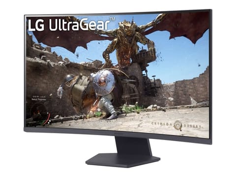 ⁨LG 32GS60QC-B | 32 " | VA | QHD | 16:9 | 180 Hz | 1 ms | 2560 x 1440 pikseli | 300 cd/m² | 2 porty HDMI⁩ w sklepie Wasserman.eu