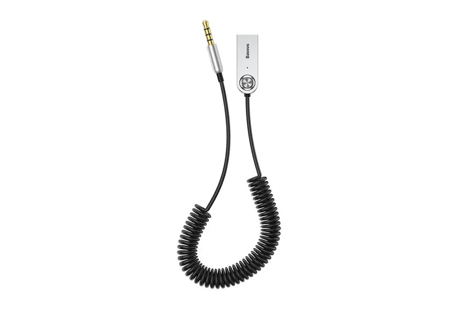 ⁨BASEUS ADAPTER CABA01-01 USB - JACK 3,5 MM CZARNY⁩ w sklepie Wasserman.eu