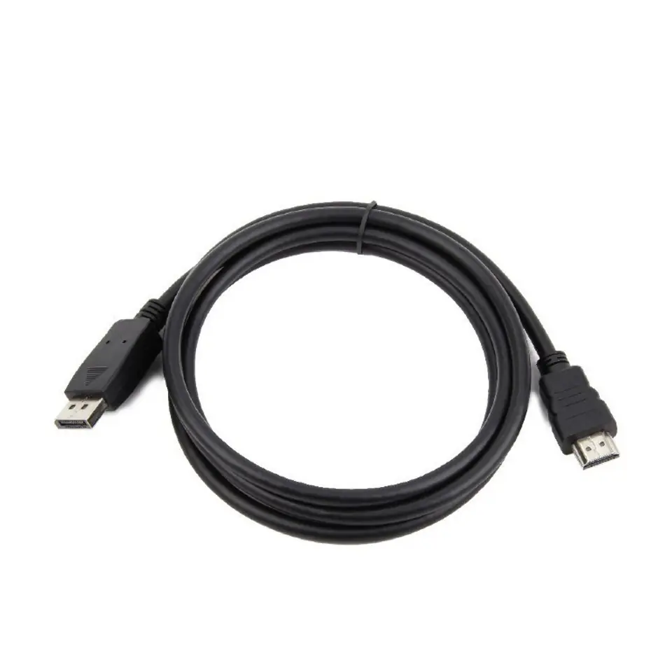 ⁨Gembird CC-DP-HDMI-10M DisplayPort to HDMI cable (not bi-directional), 10m, black⁩ at Wasserman.eu